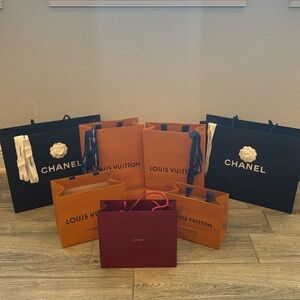 Designer shopping bags